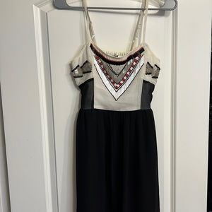 Sleeveless beaded dress